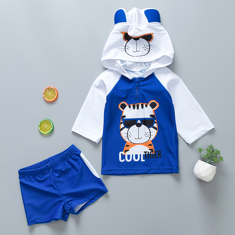 Tiger design for baby bathing suit thumbnail