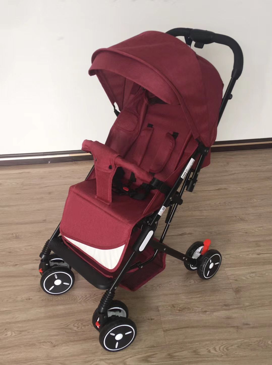 Baby stroller, three-fold collapsible baby stroller for flying, defecating type children's stroller A10-A detail image 2