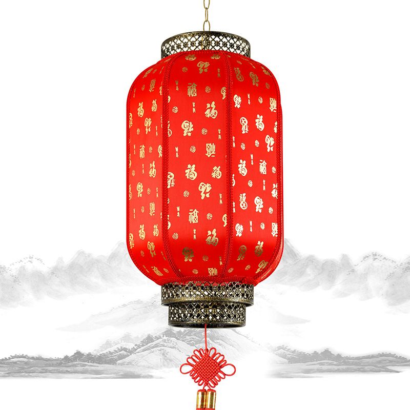 120# Imitation sheepskin lantern, waterproof outdoor, antique Chinese style, opening, wedding, housewarming decoration, winter melon advertising lantern Application Scenario