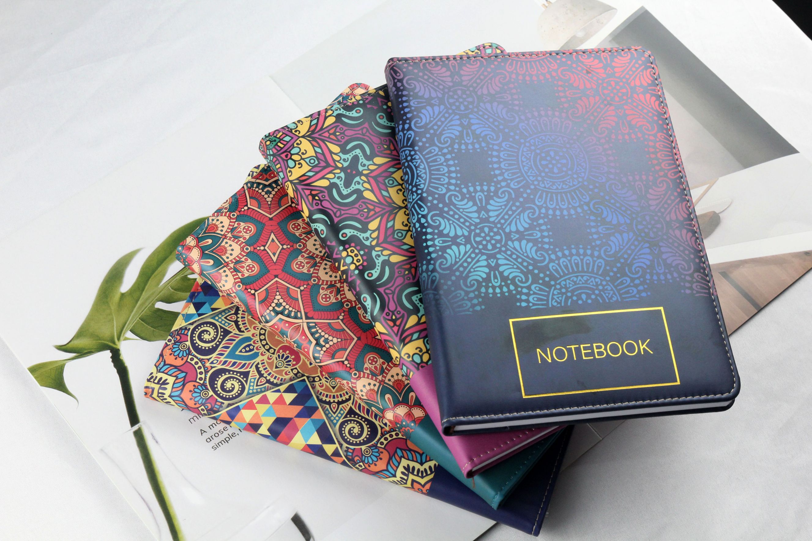 俄罗斯图腾异域风情笔记本a5商务记事本logo定制日记本子创意文具详情图1