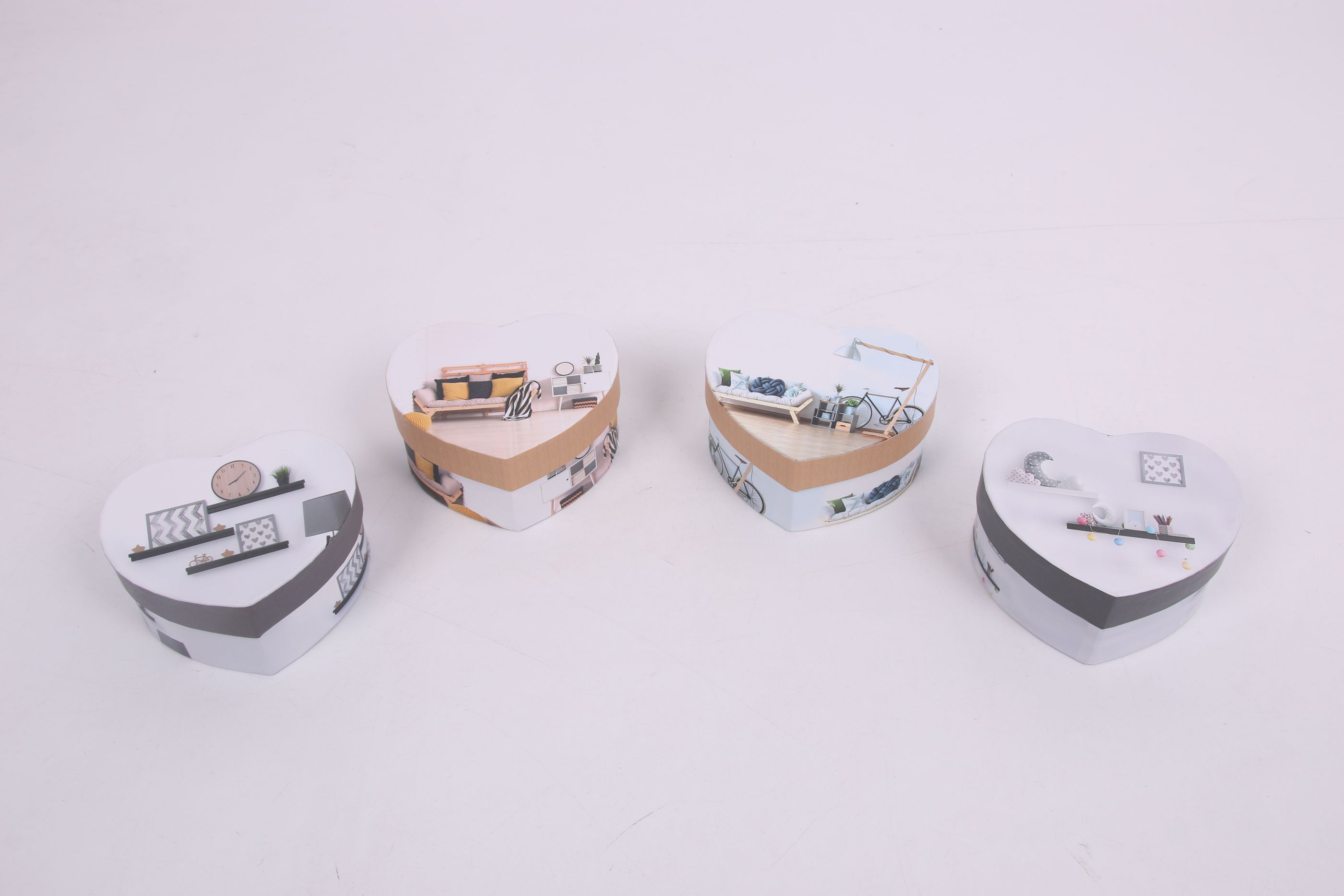 Single heart gift box Jewelry box gift box candy box thumbnail