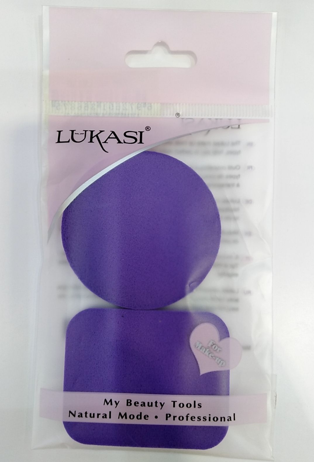 1方1圆彩色乳胶油边粉扑方便便携美妆工具