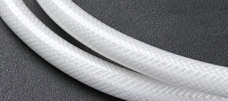 White Pvc Hose Shower Hose Bathroom Water Heater Rubber Plastic Hose Specification drawing