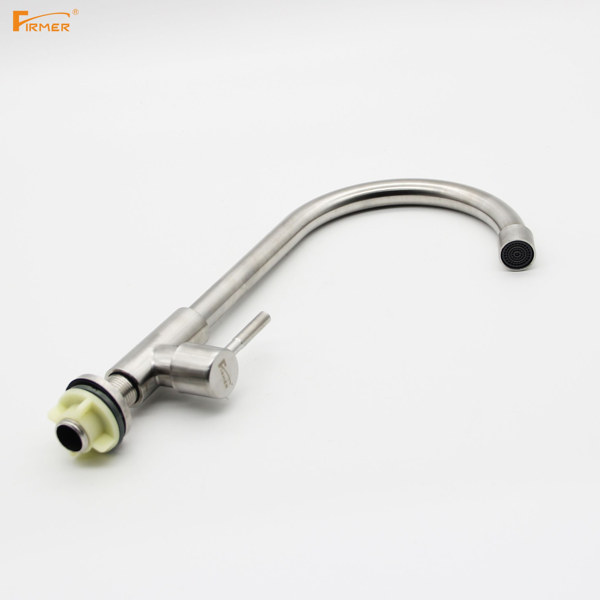 FIRMER YLN1536 Kitchen faucet for cold and hot 304 stainless steel sink faucet splash-proof Specification image
