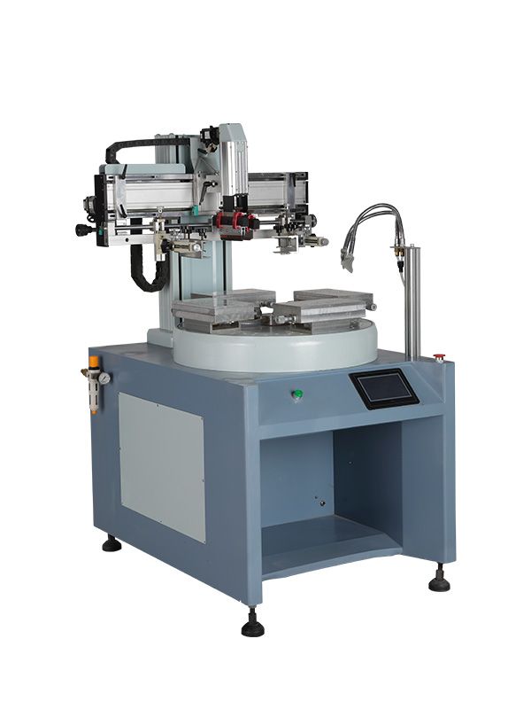 电动平面转盘丝印机印刷设备高效实用厂家直销