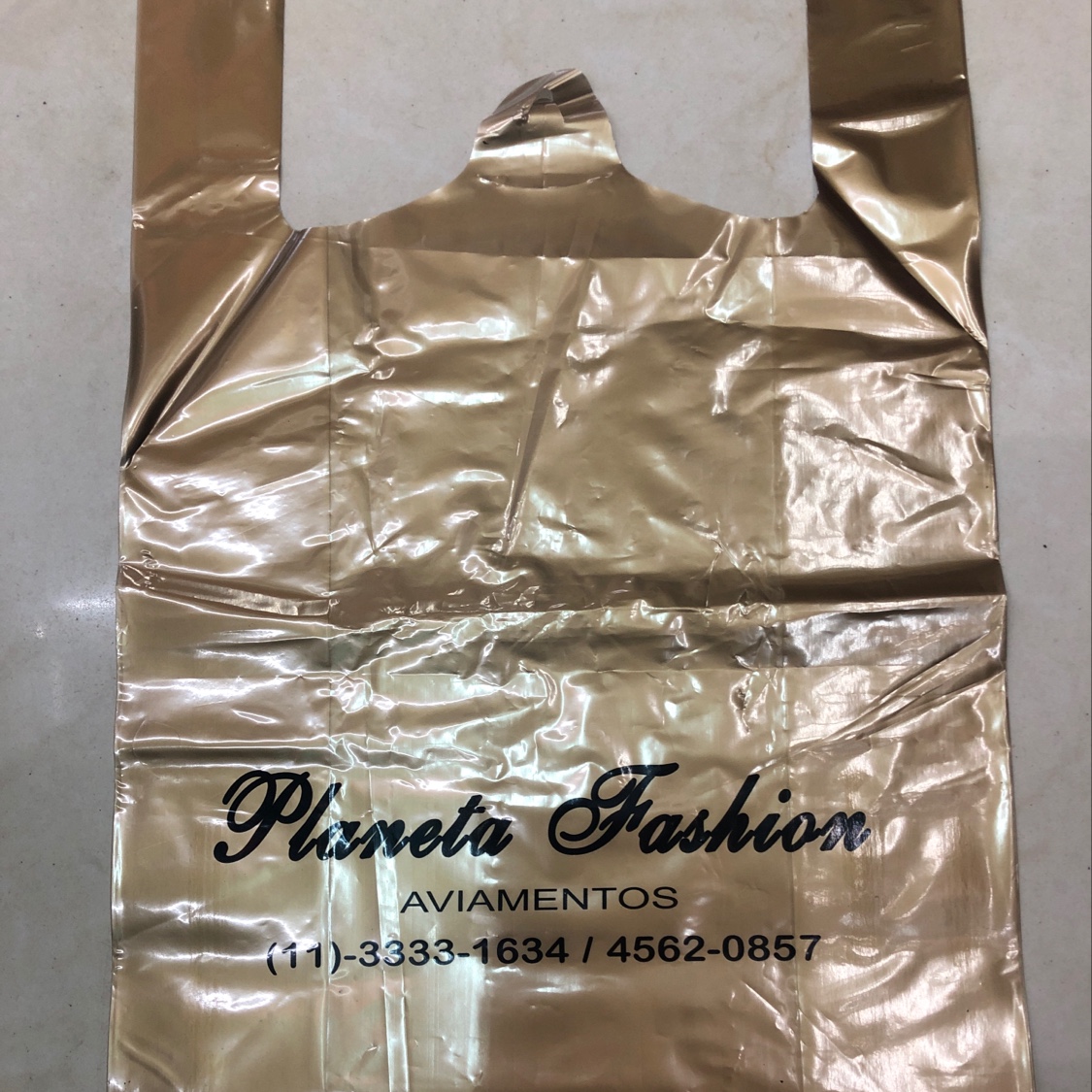 Freight self-care, 40x60 gold printing high pressure shopping bags, custom.