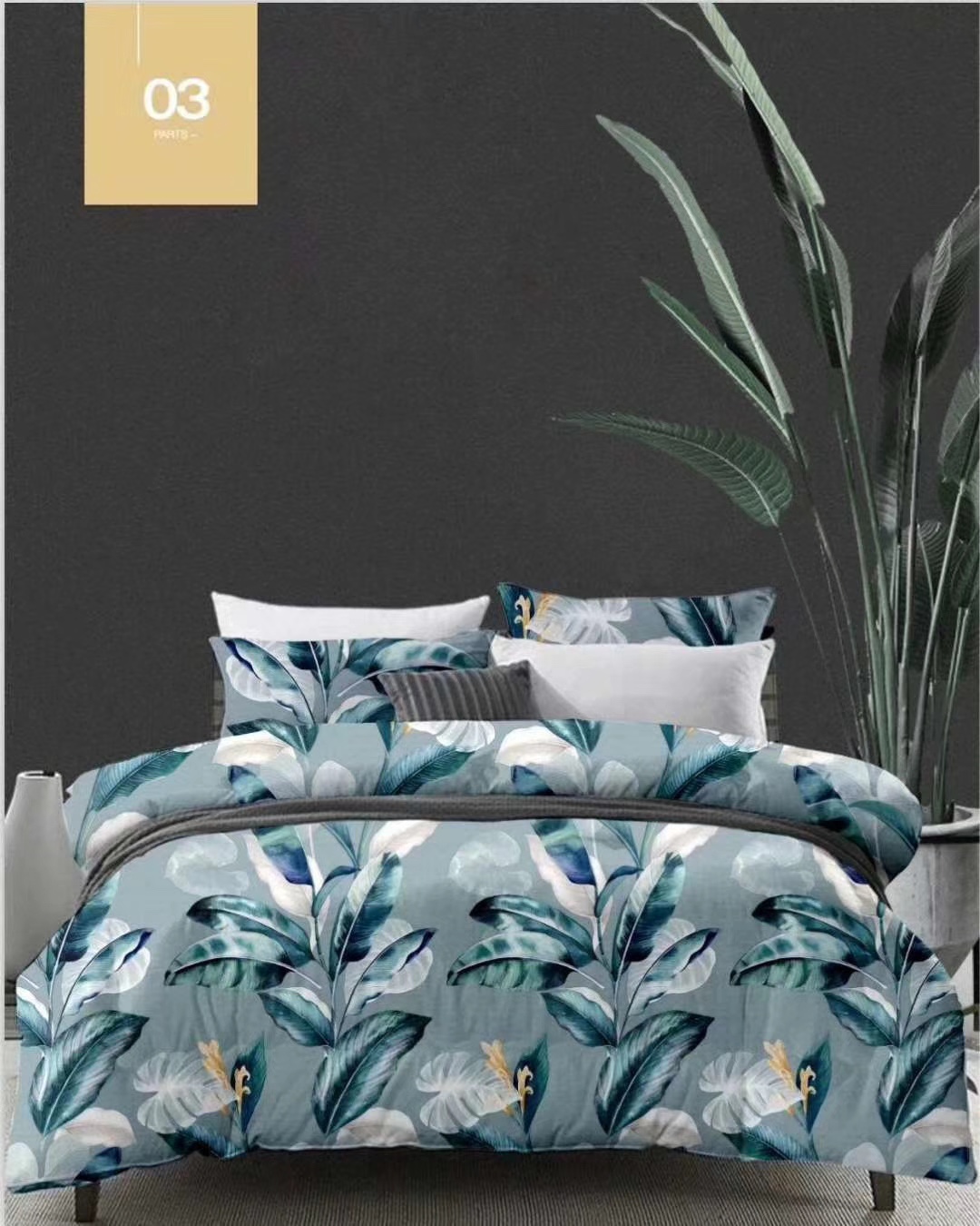 Anti-down fabric, down cotton winter quilt Specification image