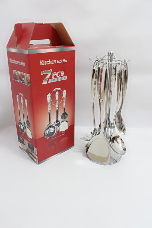 43-04 水滴空心柄七件套  高档厨具，礼品