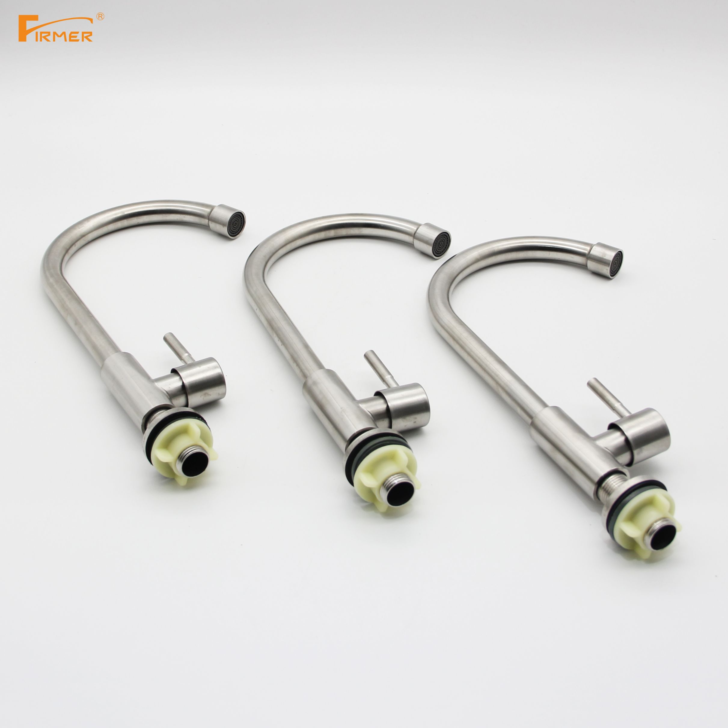 FIRMER YLN1536 Kitchen faucet for cold and hot 304 stainless steel sink faucet splash-proof details Picture