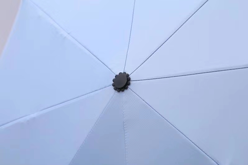 Sun And Rain Protection Uv Long And Plate Clear Umbrella Triple Folding Umbrella Vinyl Umbrella Hand Open Umbrella undefined