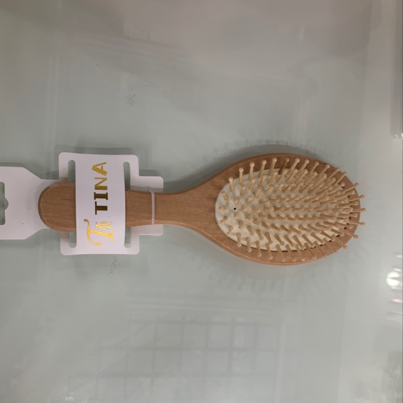 Air cushion hair brushing massage meridian scalp household wood comb static hair loss with curly hair women thumbnail