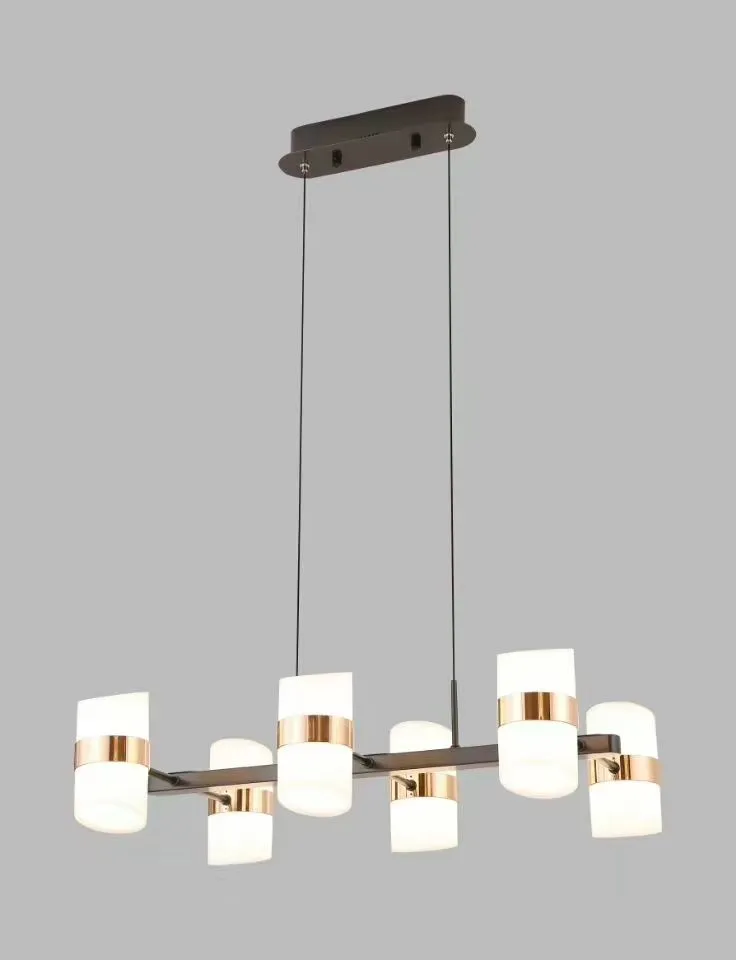 LED European-style 8+1 chandelier detail image 2