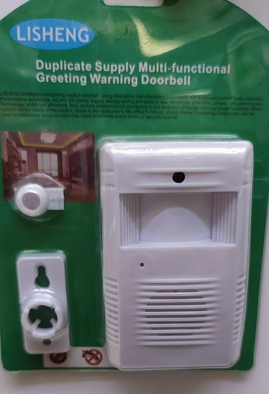 Customized voice + multiple music hotel hotel supermarket welcome device doorbell induction