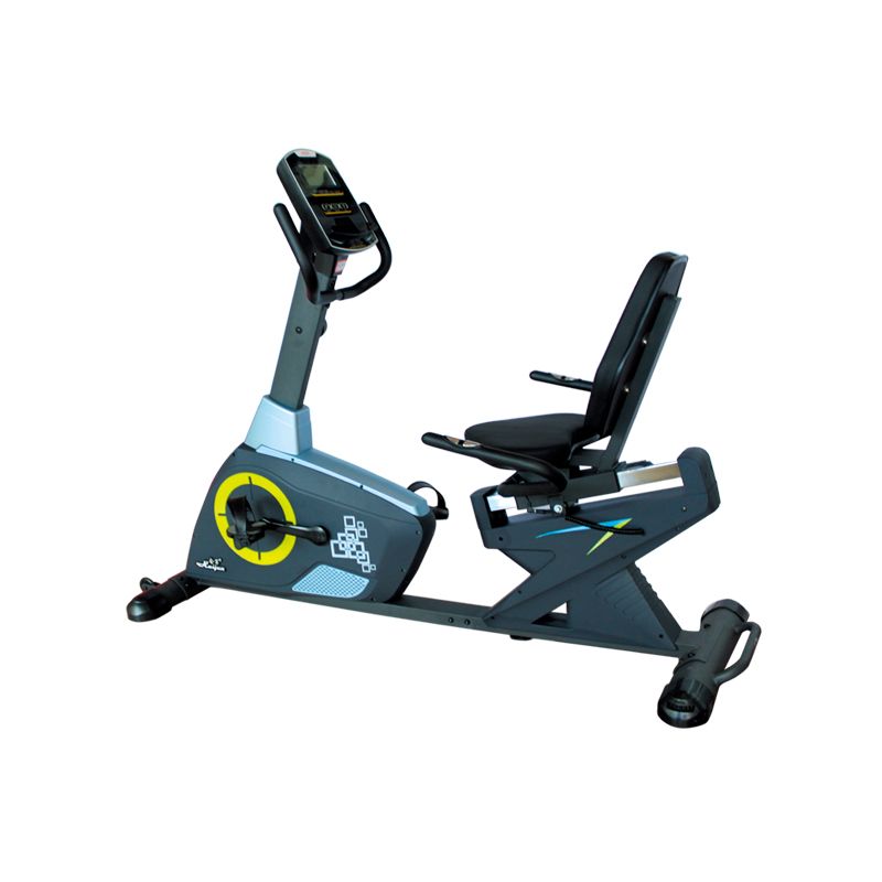 Hj-b593 Will be jun yi body health advanced horizontal magnetic control exercise bike aerobic exercise bike details Picture