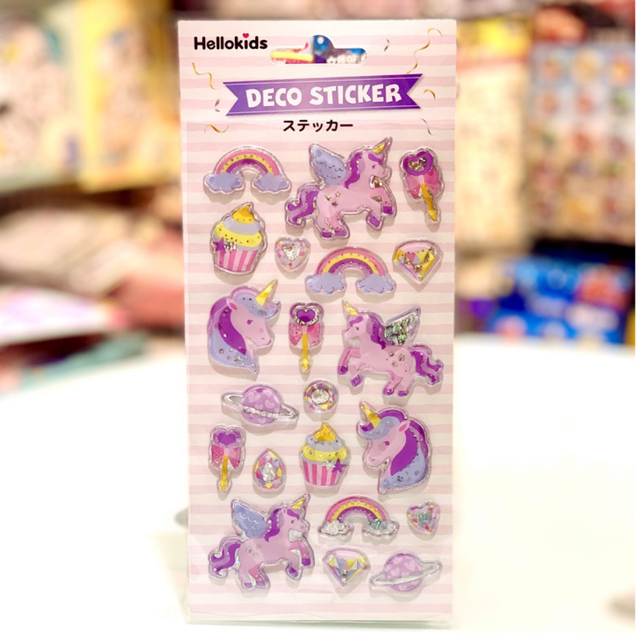 Soft glue unicorns
