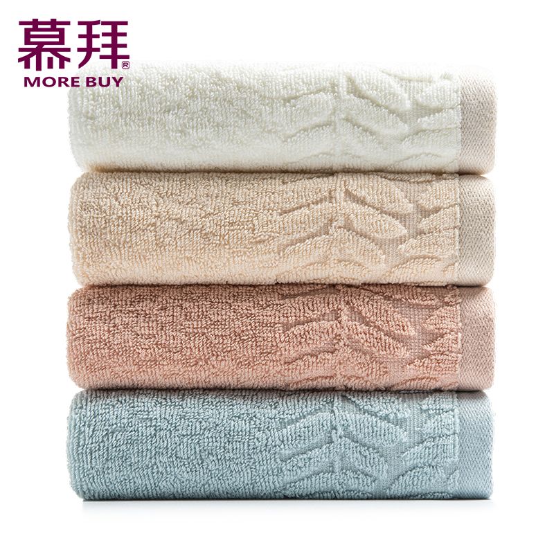 Yiwu quality products Factory Direct sales: Pure cotton face wash, soft home Adult face towel -1390/42025 Item Picture