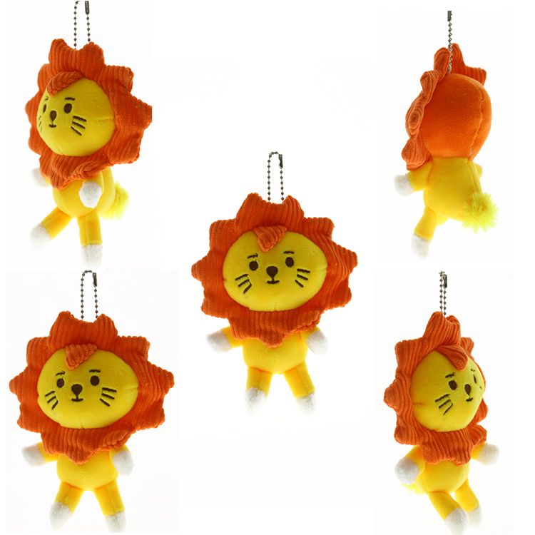 Plush lion pendants, plush keychains, plush toys, accessories, clothing pendants, headbands, ornaments and accessories detail image 1