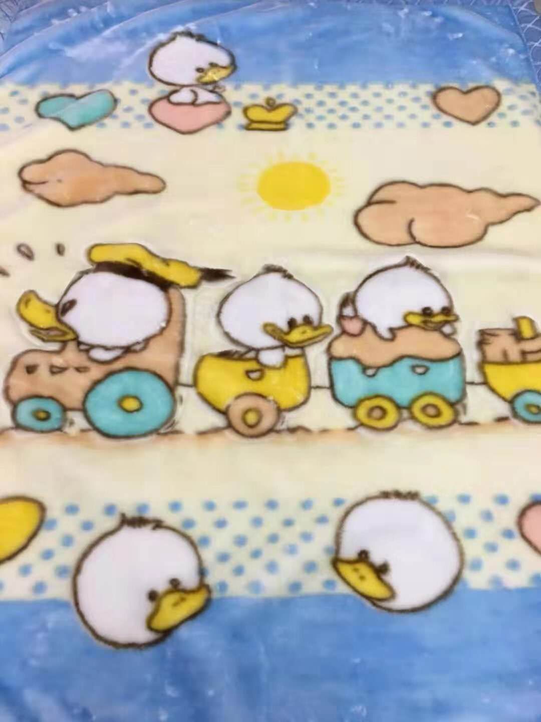 The new 2021 manufacturers selling wholesale hot style poem cartoon baby's blanket Specification drawing