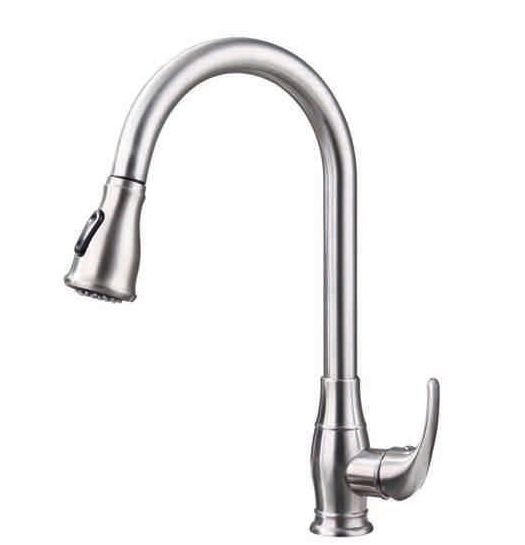 4004 Household stainless steel kitchen faucet detail image 1