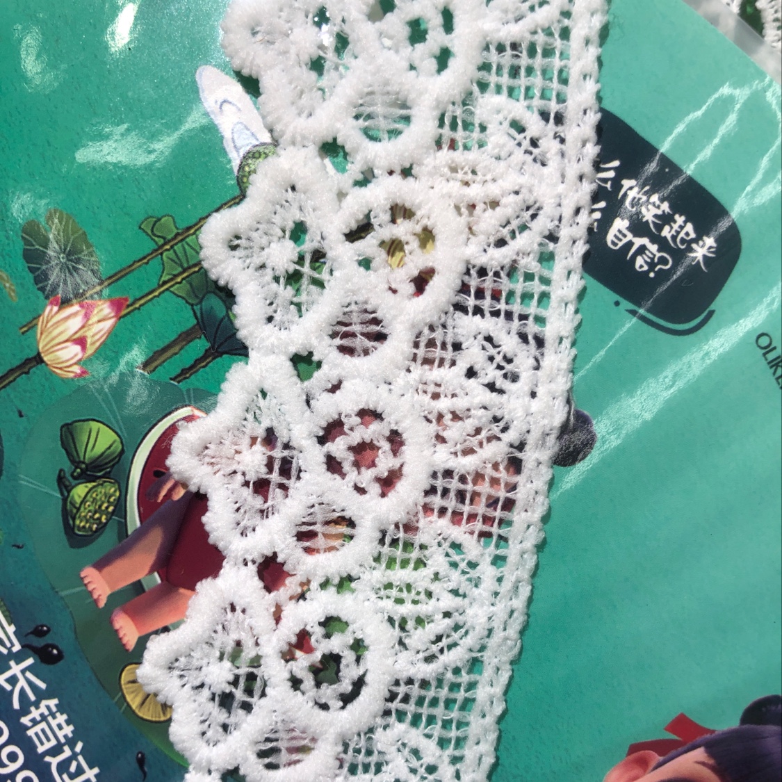 001# Water-soluble lace