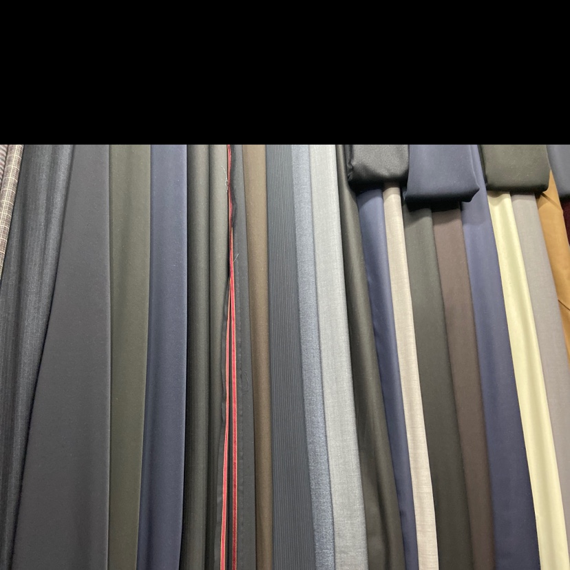 Dark Suit Overpants Fabric Clothing Cloth Three Colors Optional details Picture