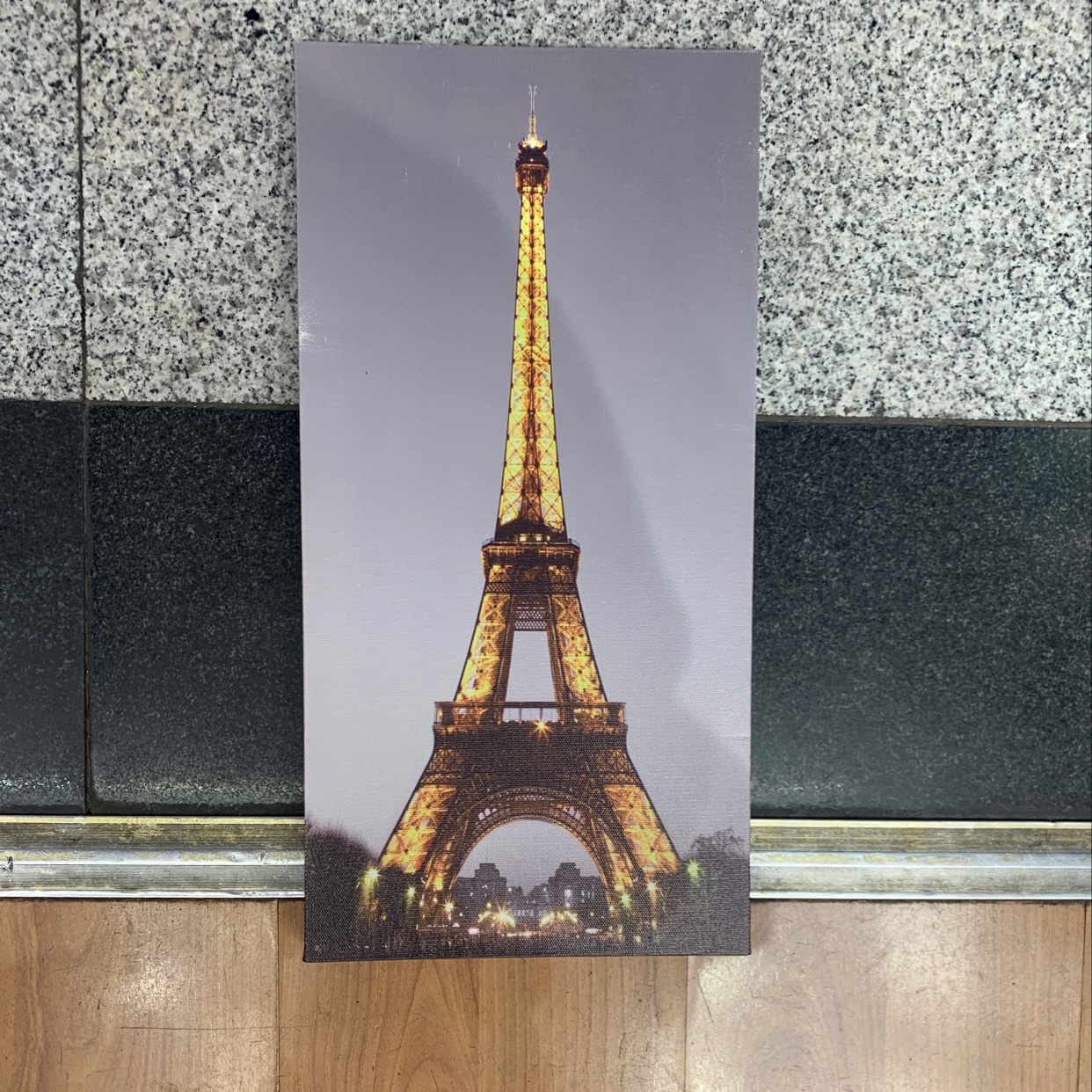 Frameless oilcloth painting -9