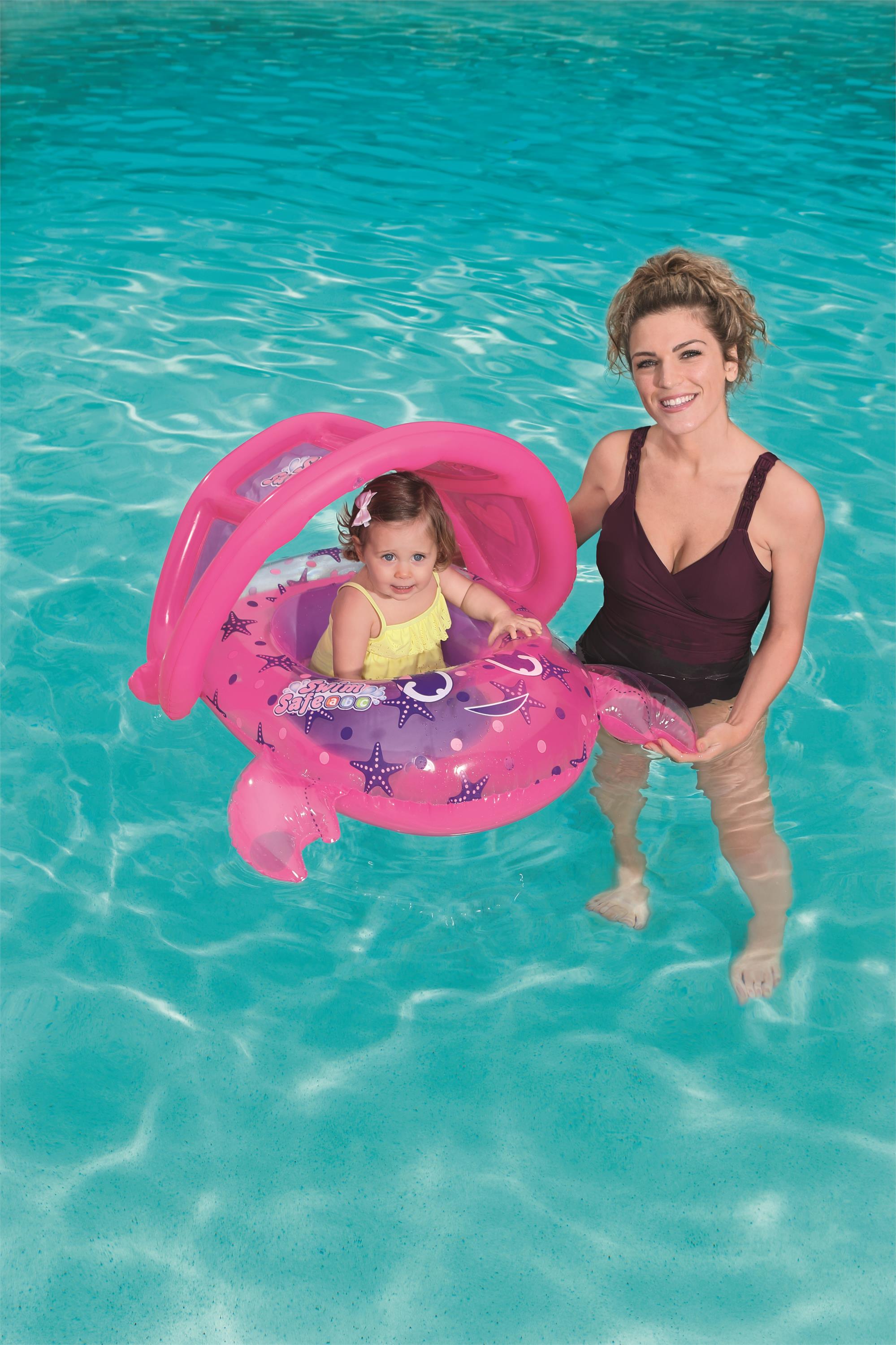 Swim Safe™ 34" x 26"/86cm x 66cm 遮阳棚儿童船