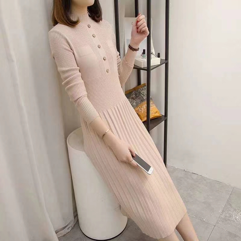 高档羊绒连衣裙