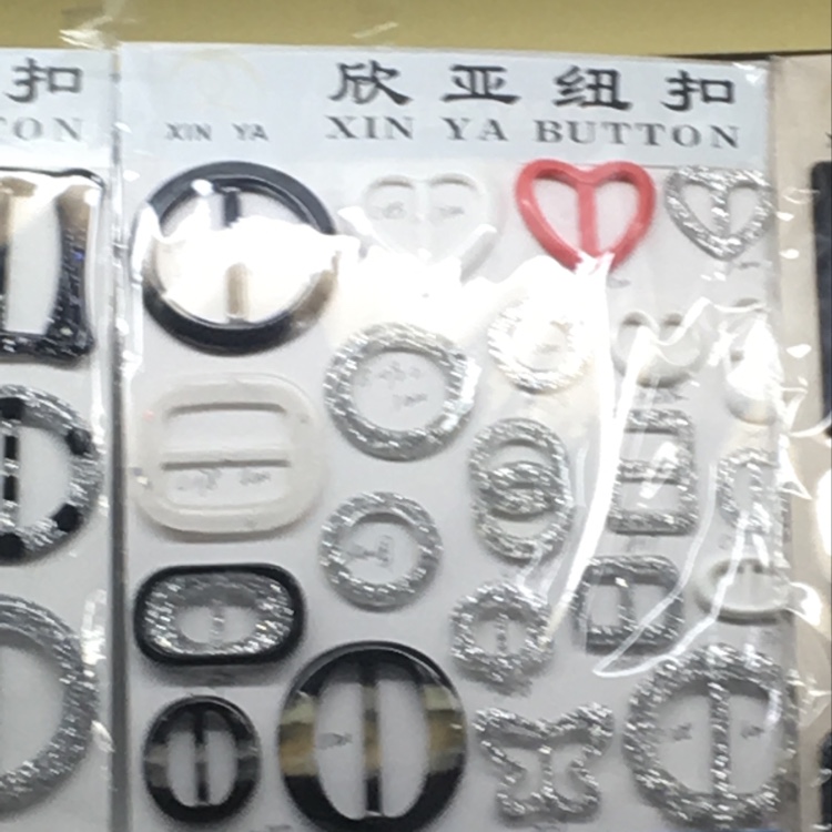 纽扣18鞋扣 五金配件 三档扣 调节扣 鞋服配件