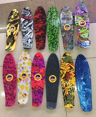 M1S plastic fish plate single-sided water transfer printing PU wheel belt light details Picture