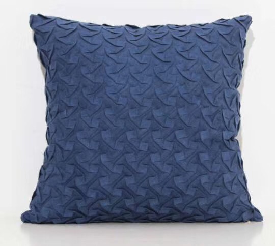 Handmade throw pillows with core
