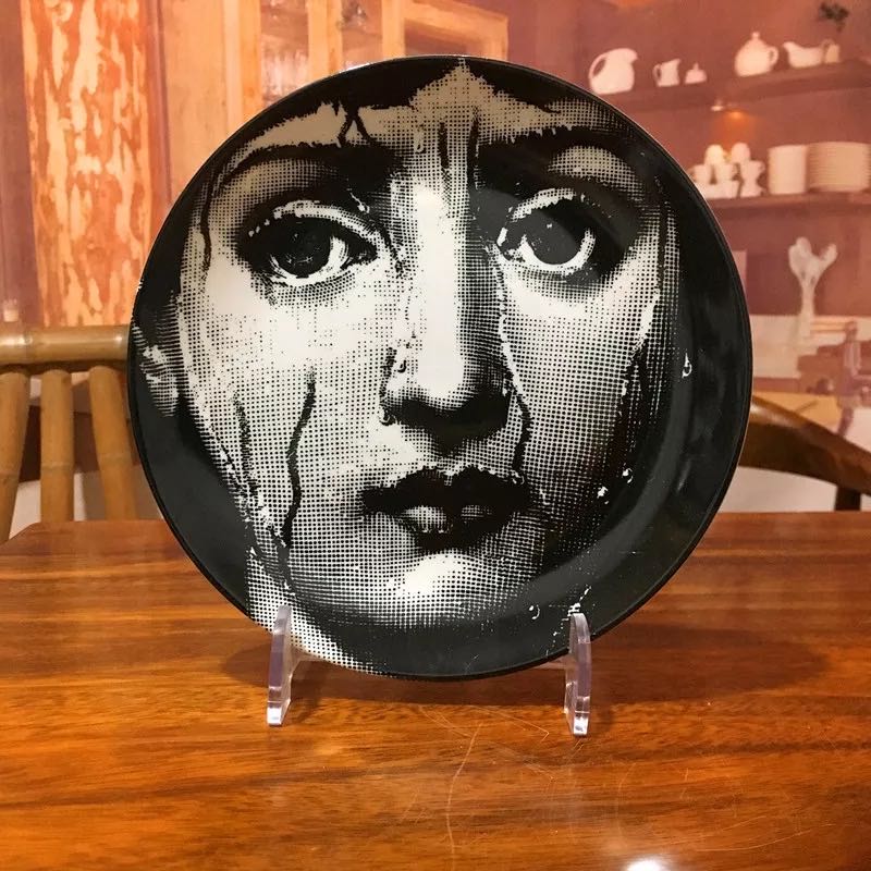 10-inch European-style decorative plate, American-style hanging plate, ceramic art plate, sitting plate, wall decoration plate, jewelry plate, face plate detail image 5