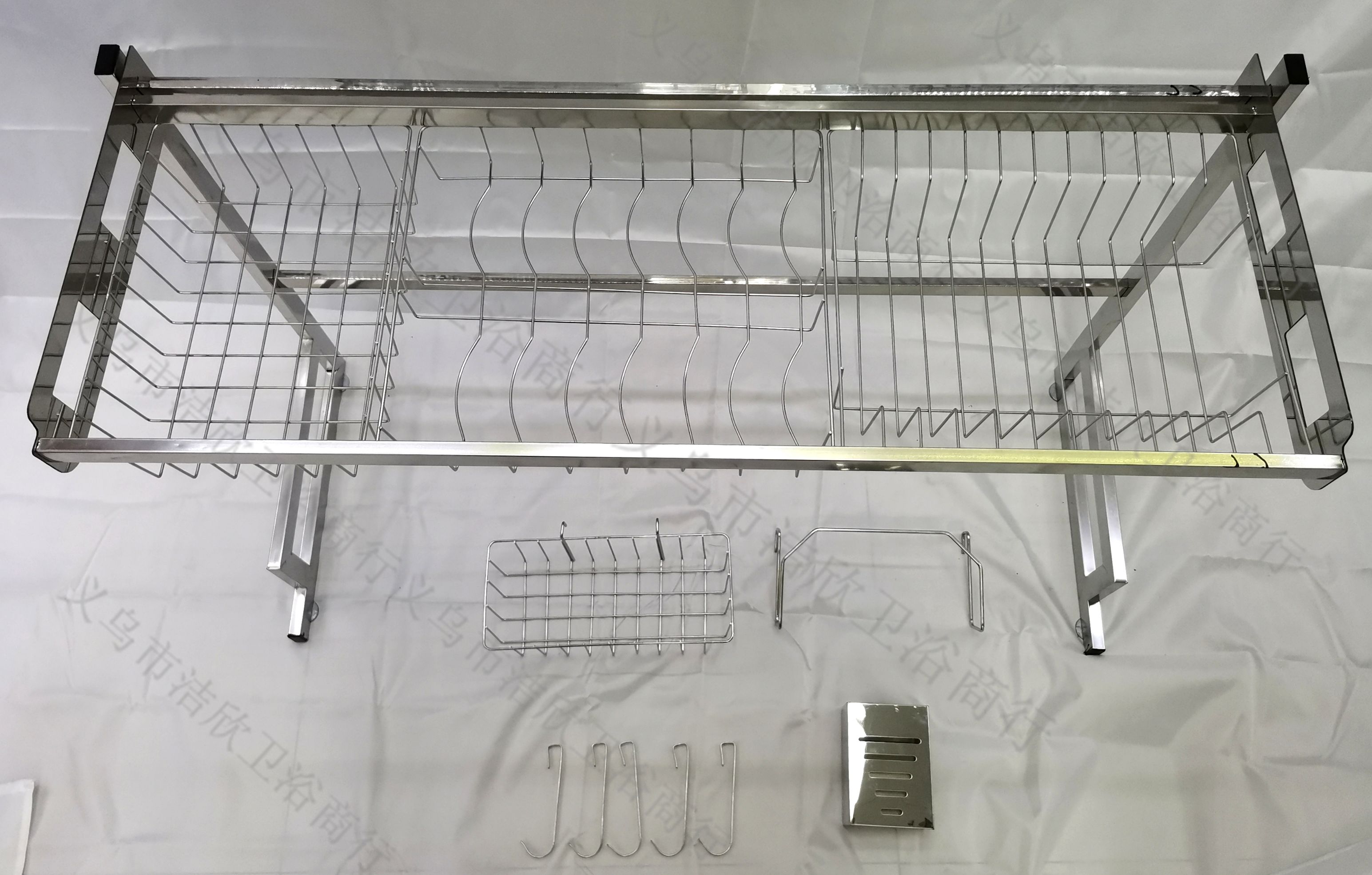 【可议价】水槽架 碗碟沥水架 碗架 不锈钢碗架 网红水槽架65b详情图7