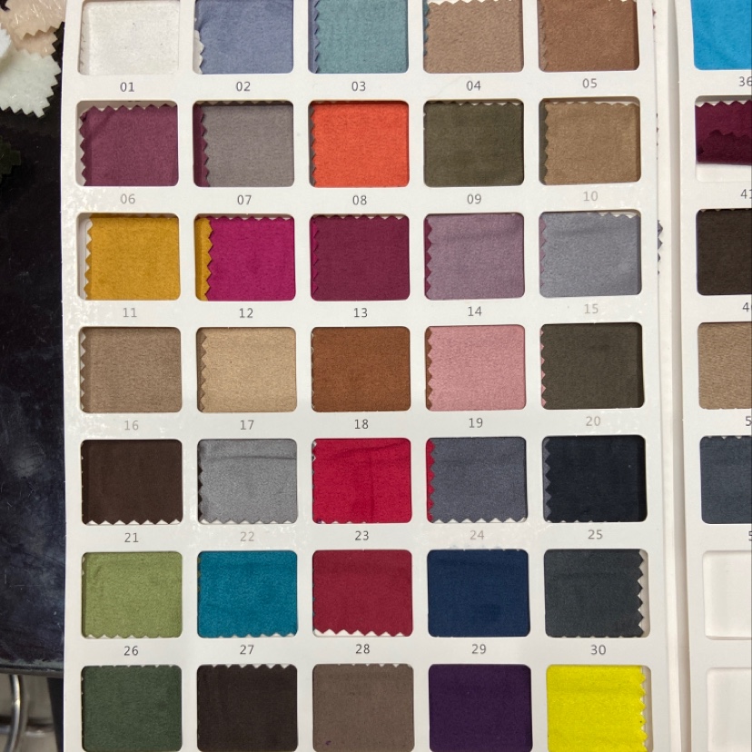 Black Velvet Fabric Clothing Fabric Decorative Arts And Crafts Multi-Color Options details Picture
