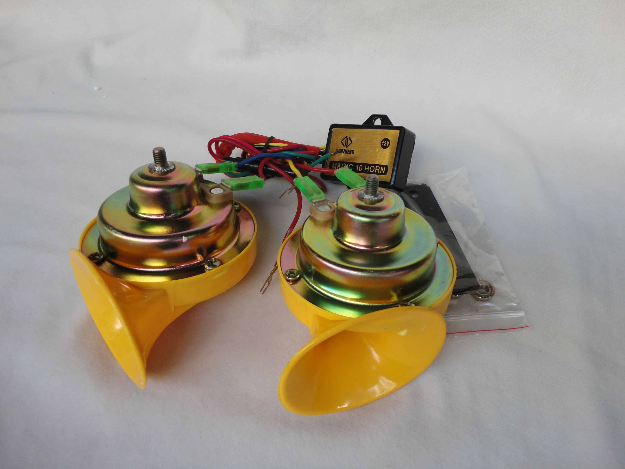 Manufacturer direct car snail horn electronic speaker WS233 multi-tone horn original car accessories