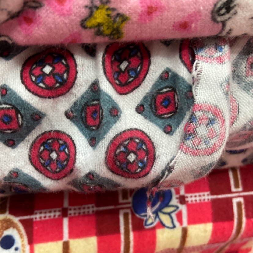 Round square pattern cotton printed fabric clothing quilt fabric decoration crafts headwear thumbnail