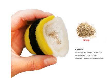 Pet balls, handmade wool sushi, cat toys, cat play gift box toys Specification image