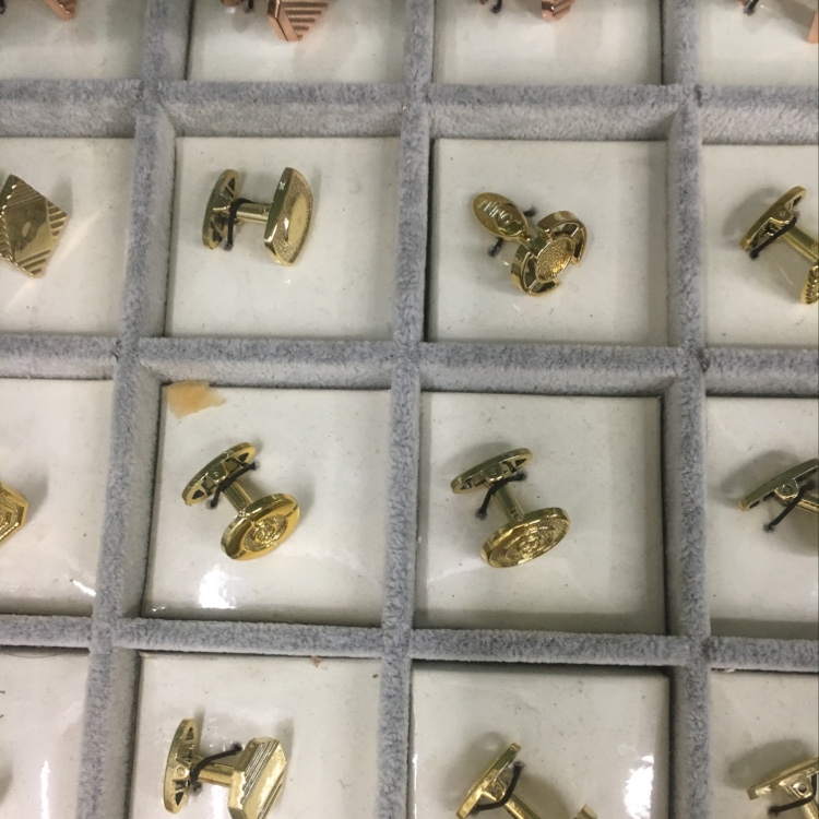 袖扣 法式衬衫塑料袖扣纽扣扣子时尚服饰配件饰品配件彩色经典款