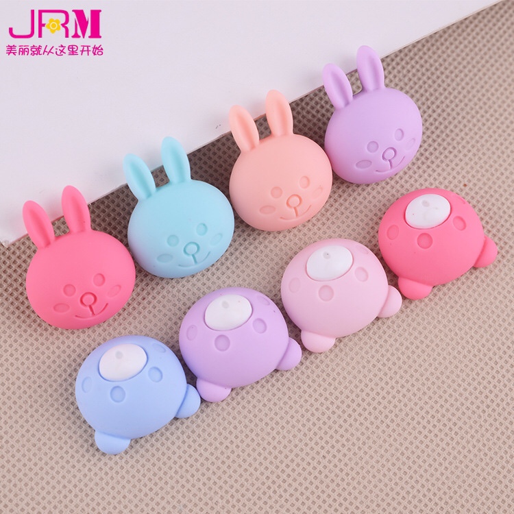 Jingrimei resin accessories, Brown bear Rabbit resin patch children hair accessories materials DIY frothy jewelry accessories wholesale