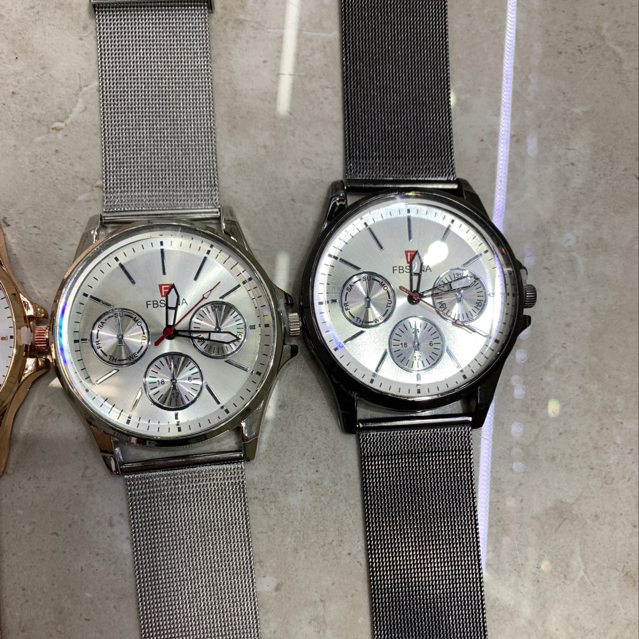 Relojes con correa de malla para hombres relojes con correa de malla para hombres relojes con correa de malla para hombres details Picture