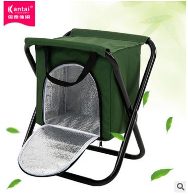 Camouflage cross stool with bag details Picture