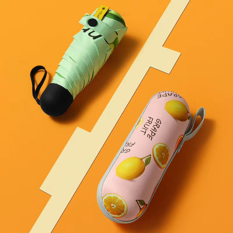 Sun Umbrella, Female Sunscreen, Uv Protection, Rain Umbrella, Umbrella, Folding, Mini, Small, Easy To Carry undefined
