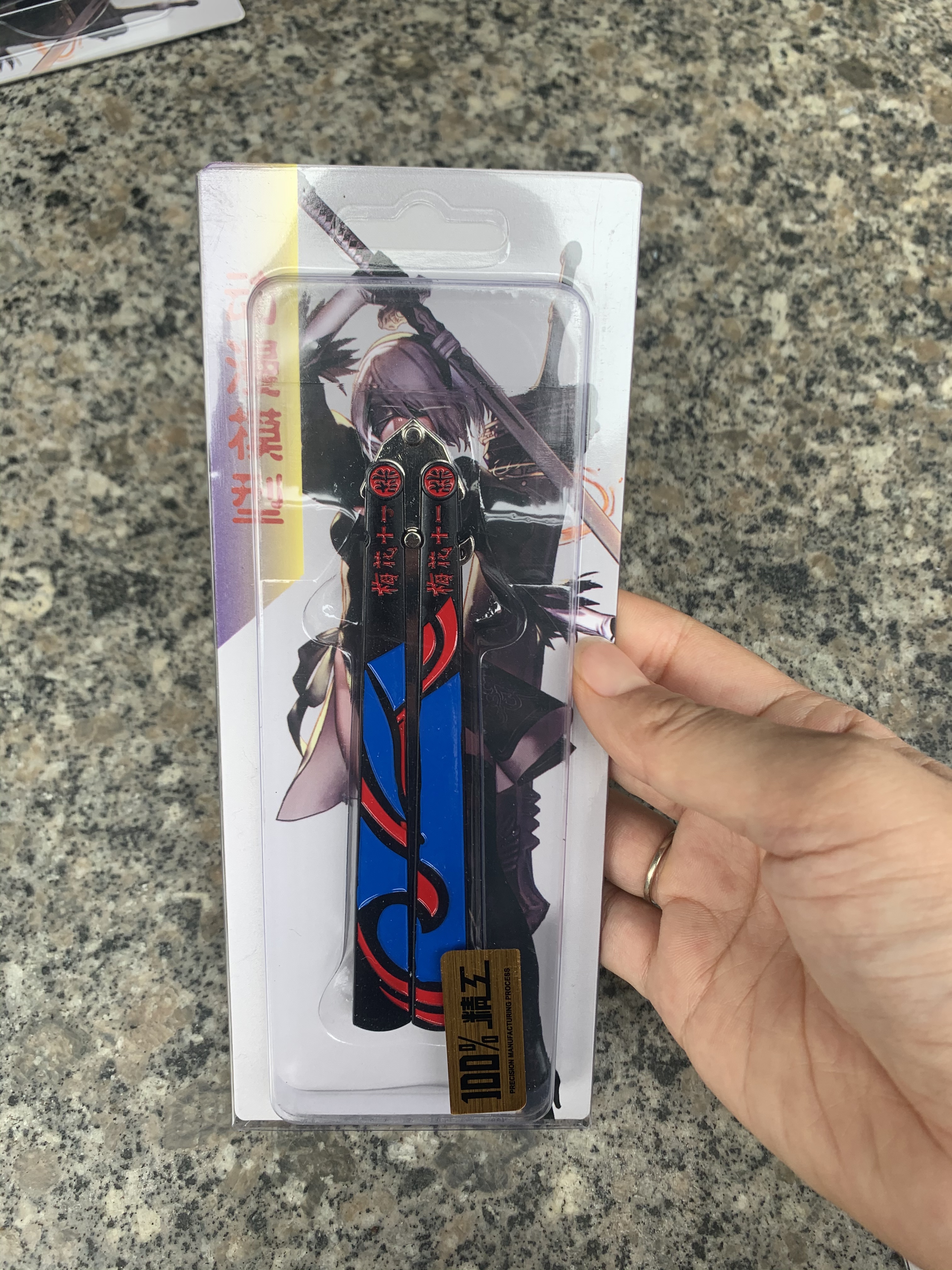 Wholesale of uncut metal weapon models for assassin toys, student training tools, butterfly knife flaps undefined