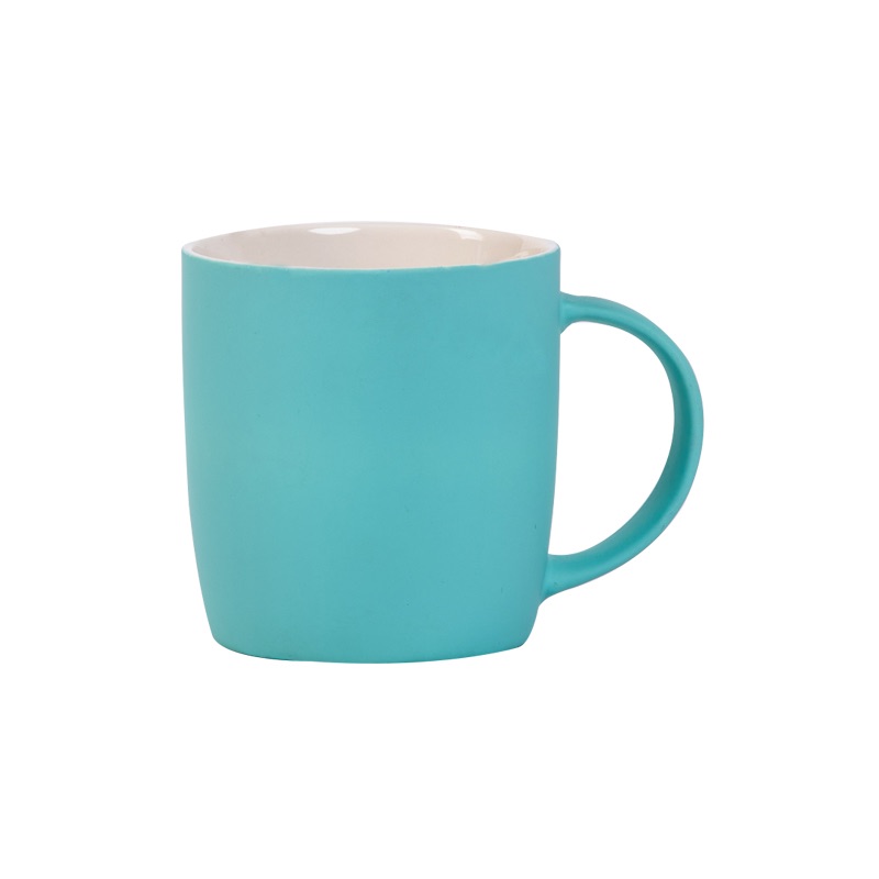 日用陶瓷杯创意纯色咖啡杯低温釉陶瓷杯子