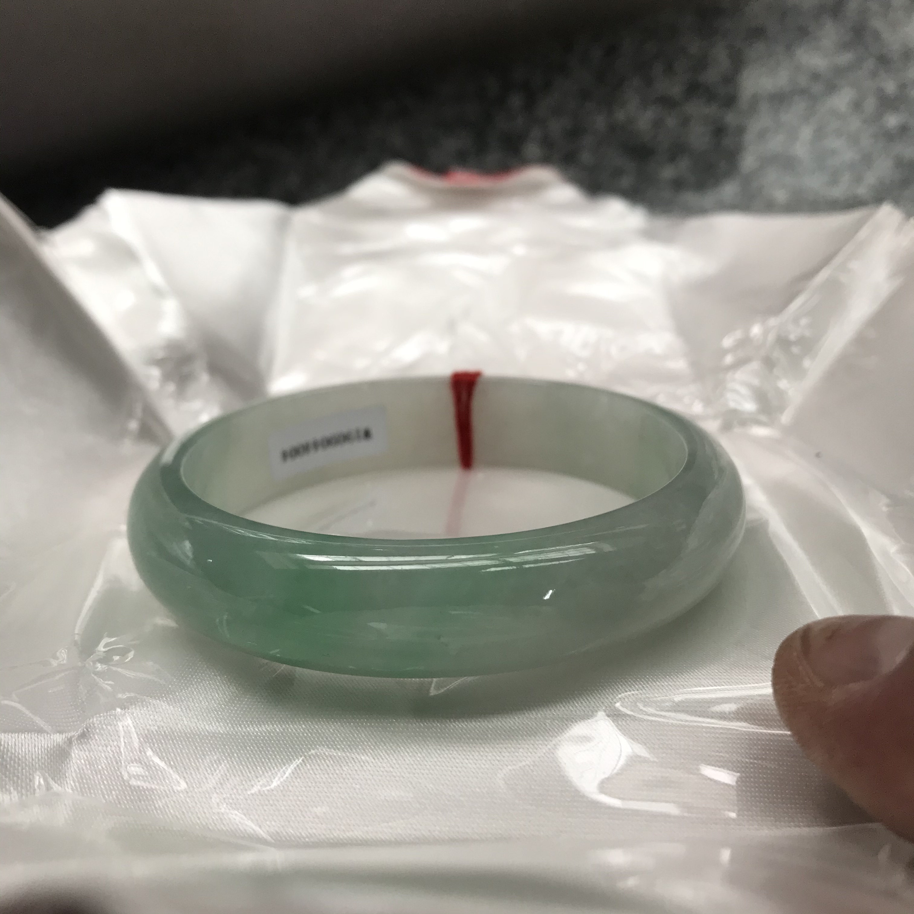 Jade A-grade bracelet details Picture