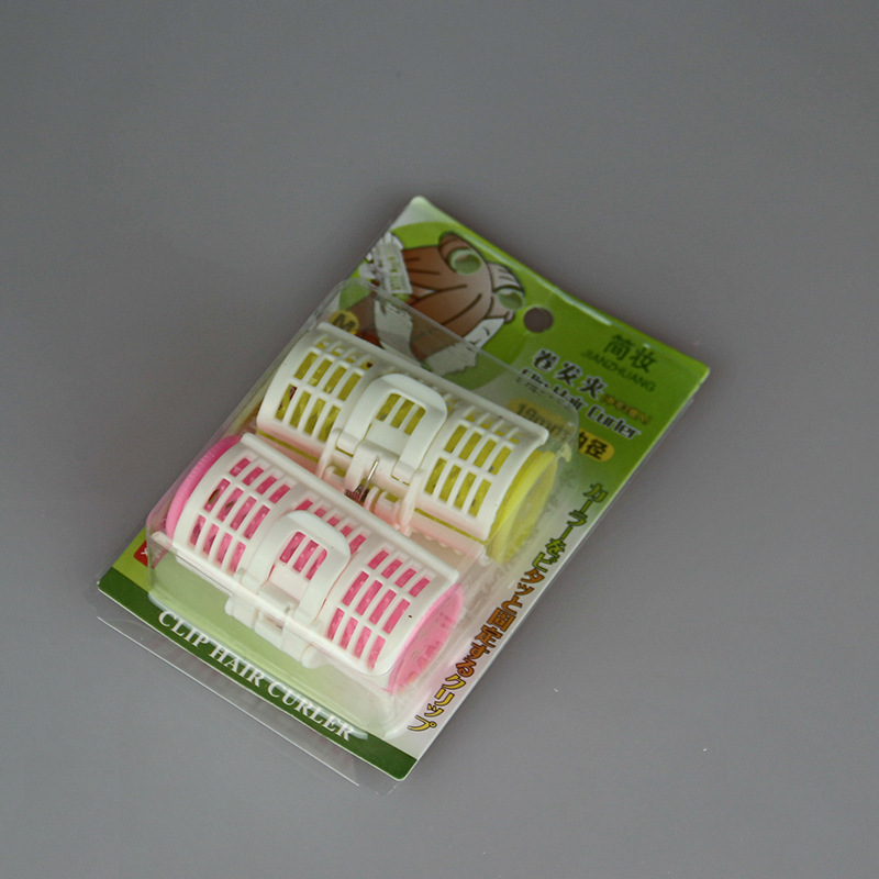 ABS clip three plastic hair rollers, hair tools, hair curlers