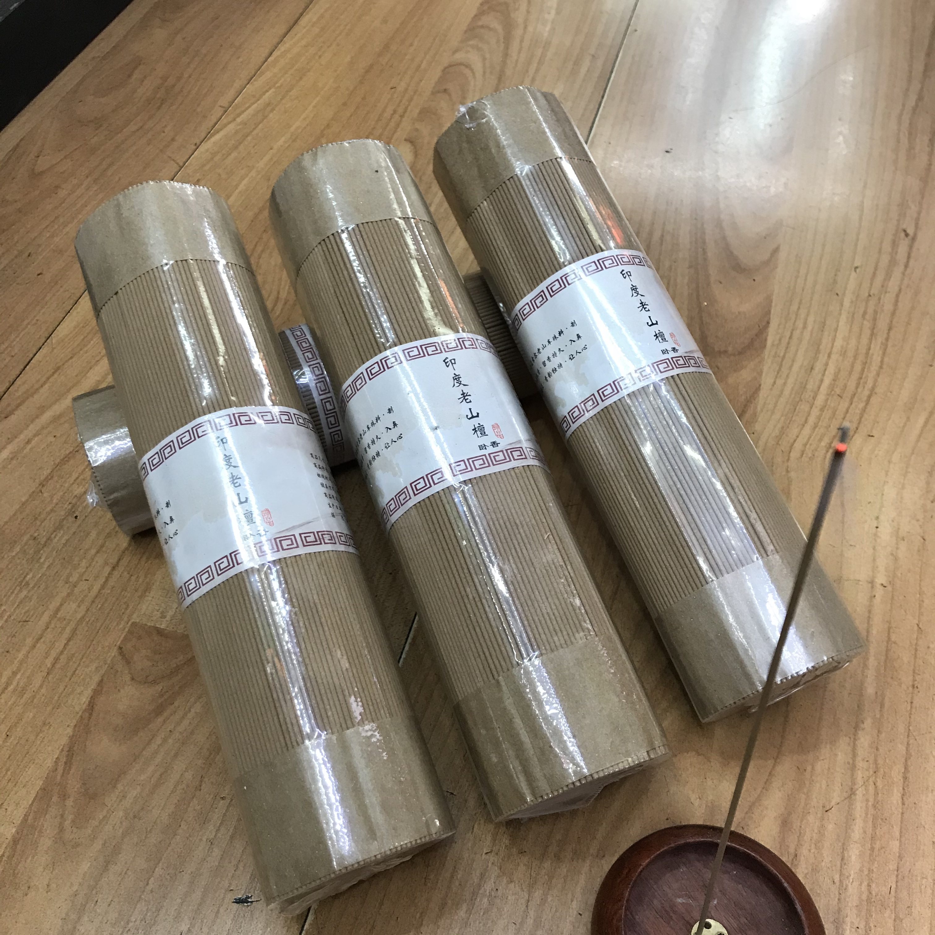 21 cm Indian old mountain sandalwood incense stick, no bamboo fragrance Specification image