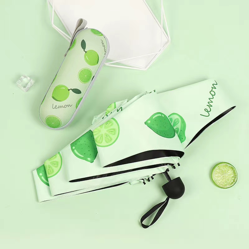 Sun Umbrella, Female Sunscreen, Uv Protection, Rain Umbrella, Umbrella, Folding, Mini, Small, Easy To Carry undefined