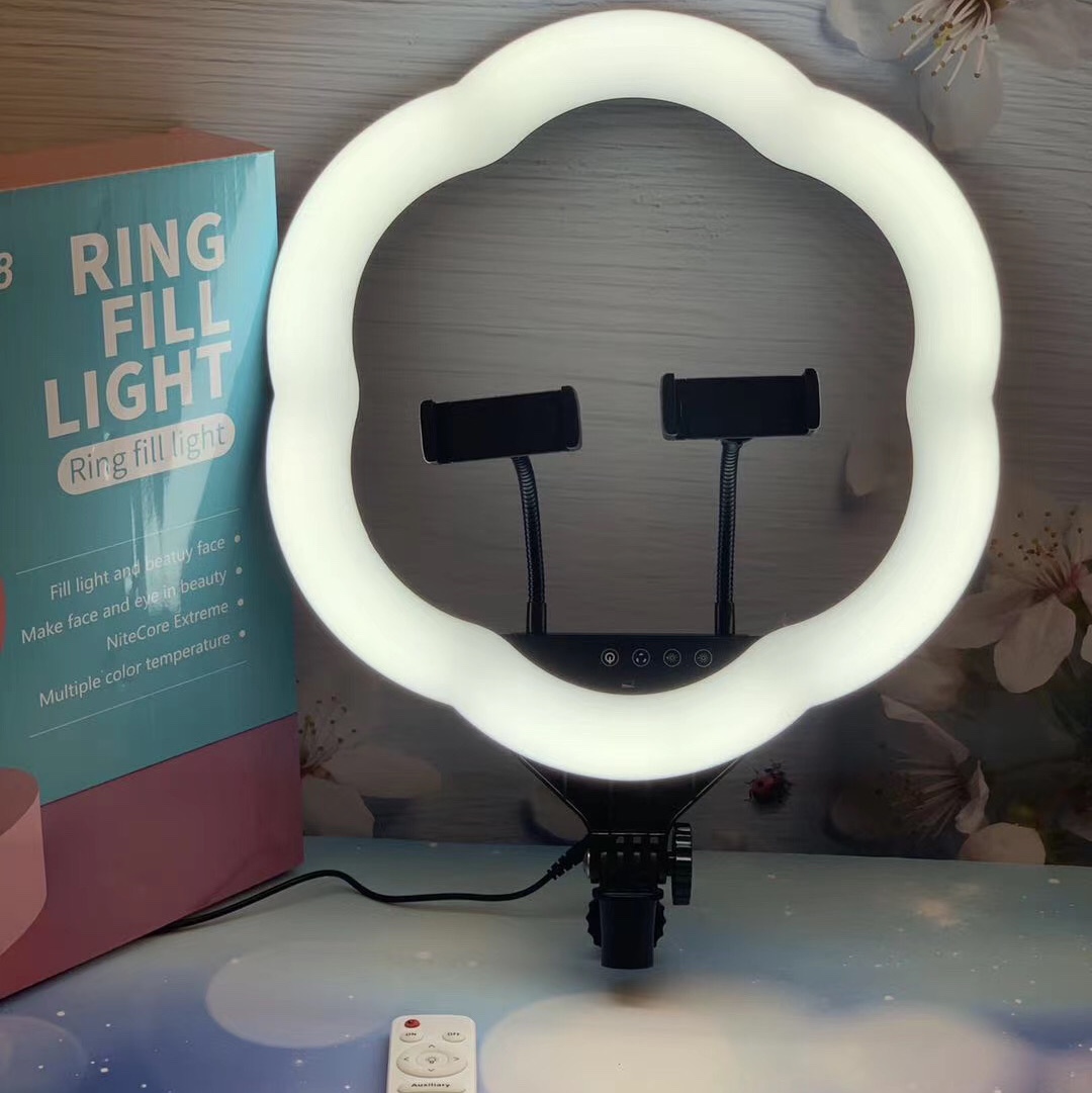 花型双机位补光灯图