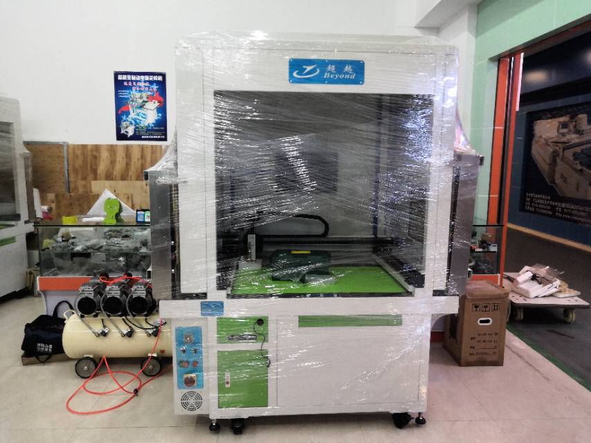 超越牌视觉定位精密喷胶机3680纺织机械现货现发详情2